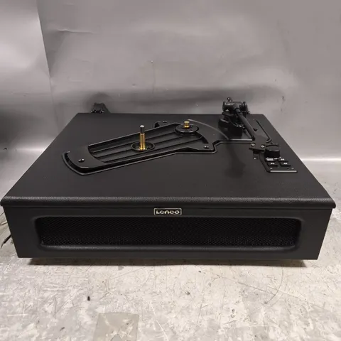 BOXED LENCO LS-430BK BLUETOOTH TURNTABLE WITH BUILT IN SPEAKERS