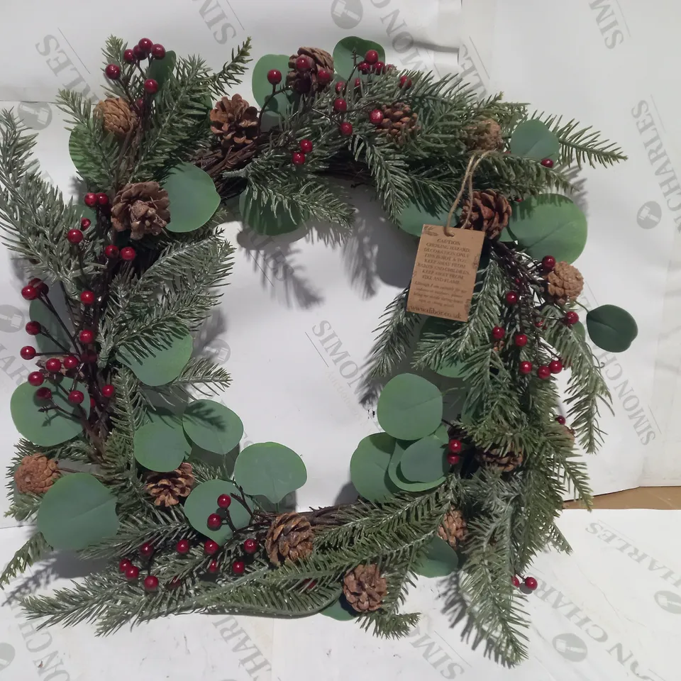 DIBOR DECORATIVE FESTIVE WREATH