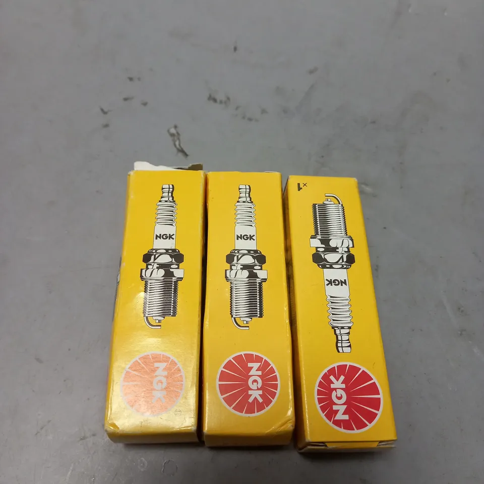 LOT OF 3 NGK SPARK PLUGS 