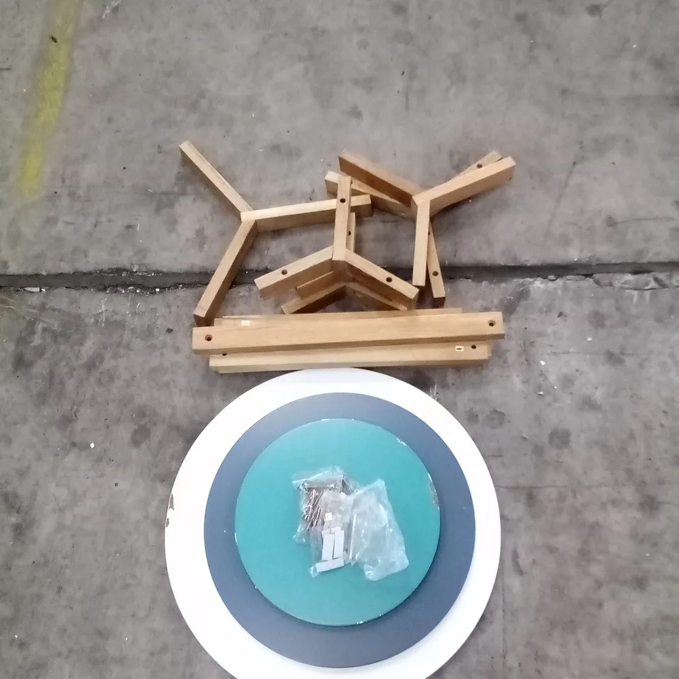 CIRCULAR TOP COFFEE TABLE PARTS