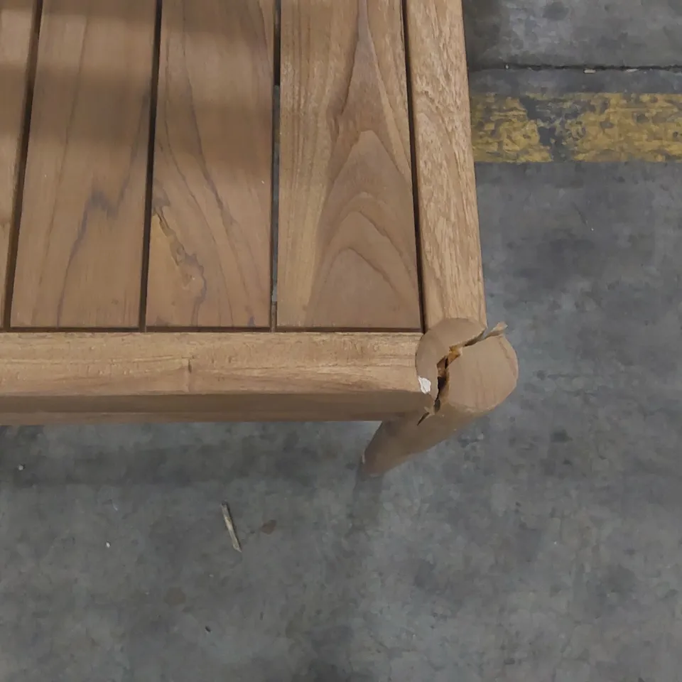 ST MAWES DINING CHAIR NATURAL TEAK