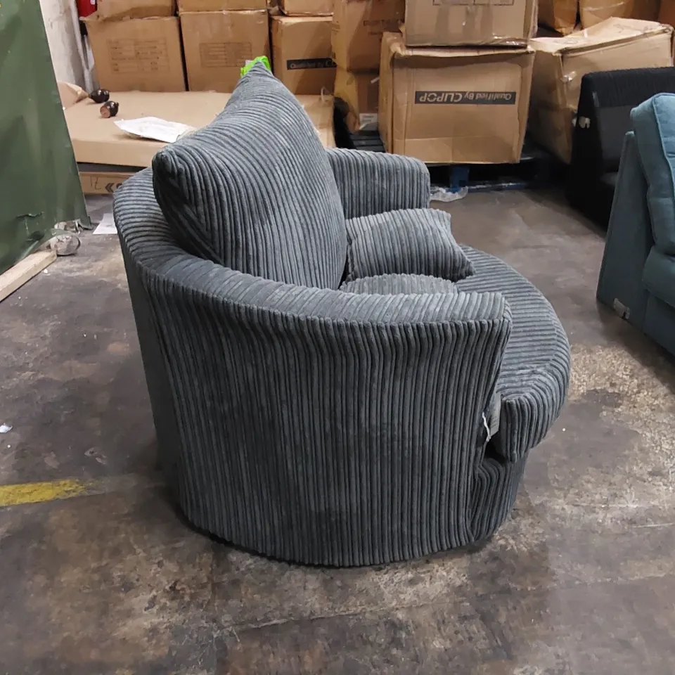 DESIGNER STOWERS SWIVEL TUB CHAIR 