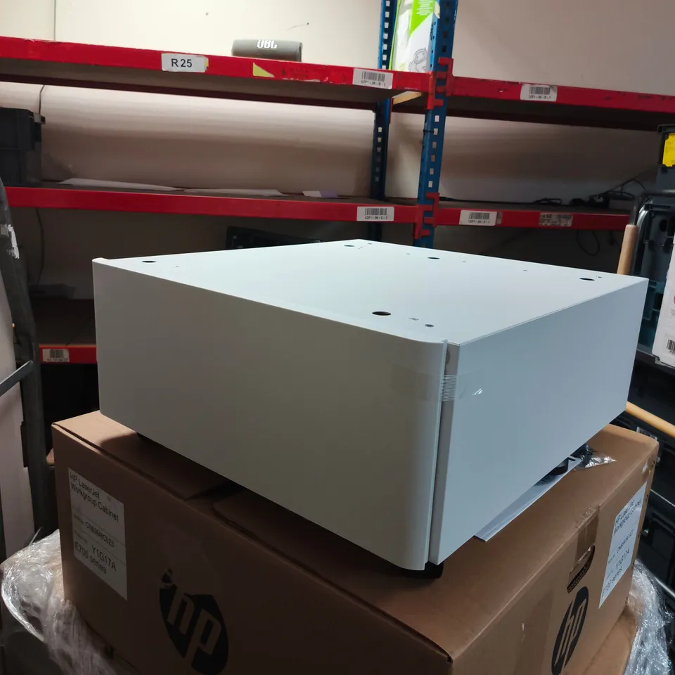 HP LASERJET WORKGROUP CABINET E700 SERIES– WHITE, PRODUCT NO. Y1G17A