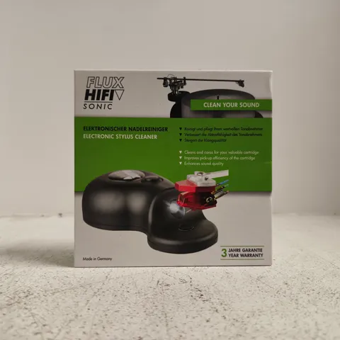 FLUX HIFI SONIC ELECTRONIC STYLUS CLEANER – BOXED
