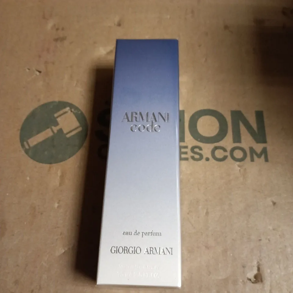 ARMANI CODE EAU DE PARFUM – BOXED - 75ML