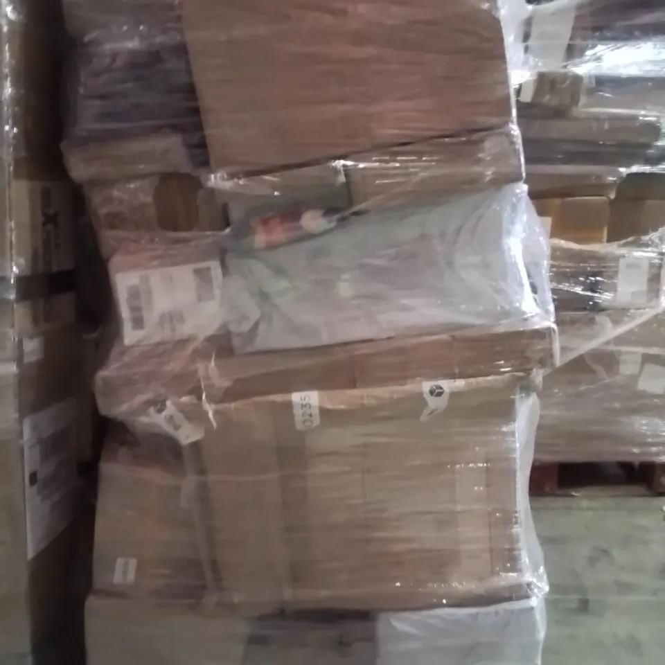 PALLET OF ASSORTED HOUSEHOLD GOODS AND PRODUCTS TO INCLUDE;PAINT SPRAYER,LED CEILING LIGHT,INDOOR WALL LIGHT