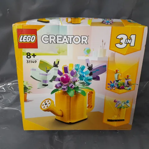 BOXED LEGO BOTANICALS FLOWERS IN WATERING CAN - 31149