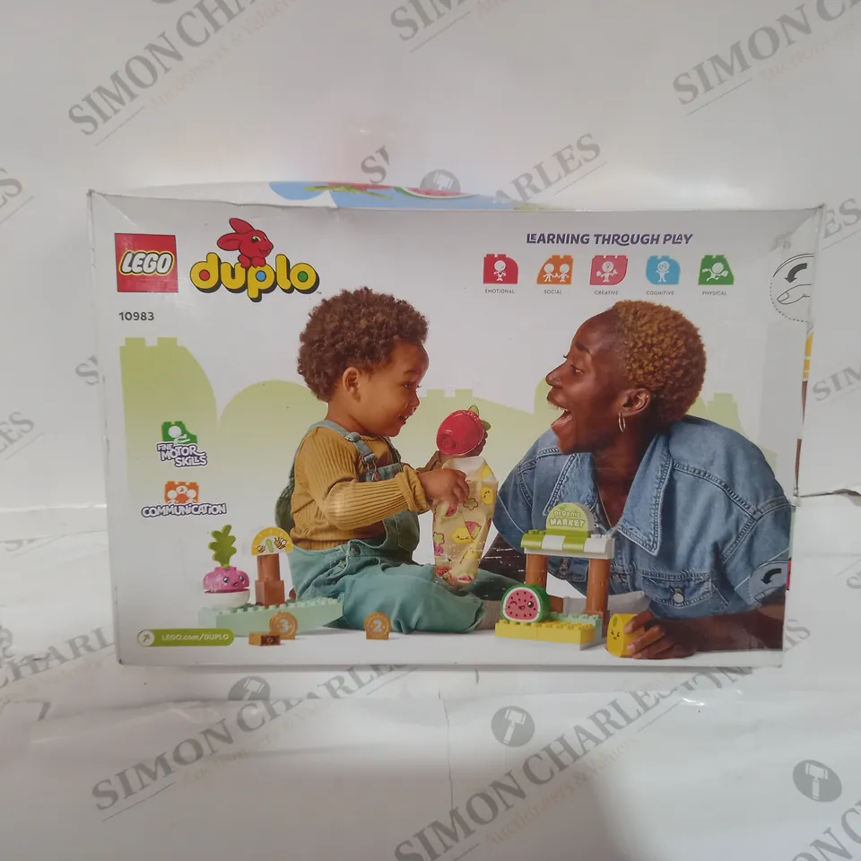 LEGO DUPLO 10983 ORGANIC MARKET AGES 1 AND HALF +