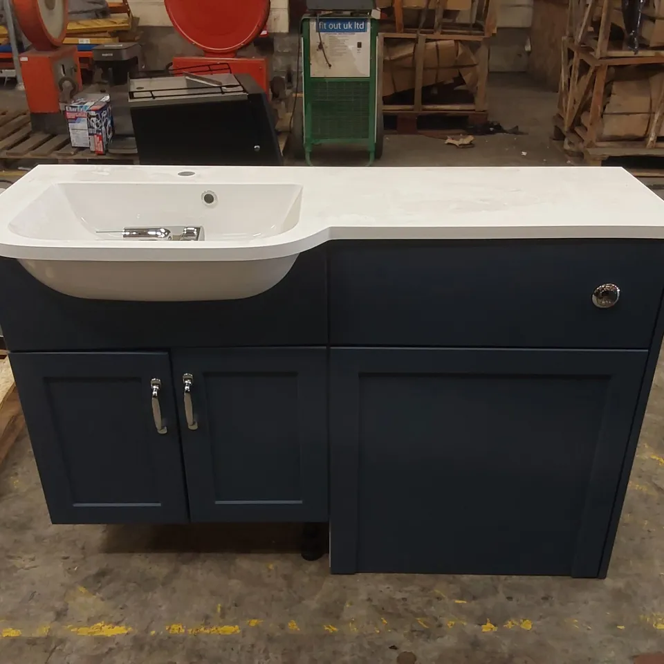 BATHROOM WC VANITY UNIT WITH BASIN 