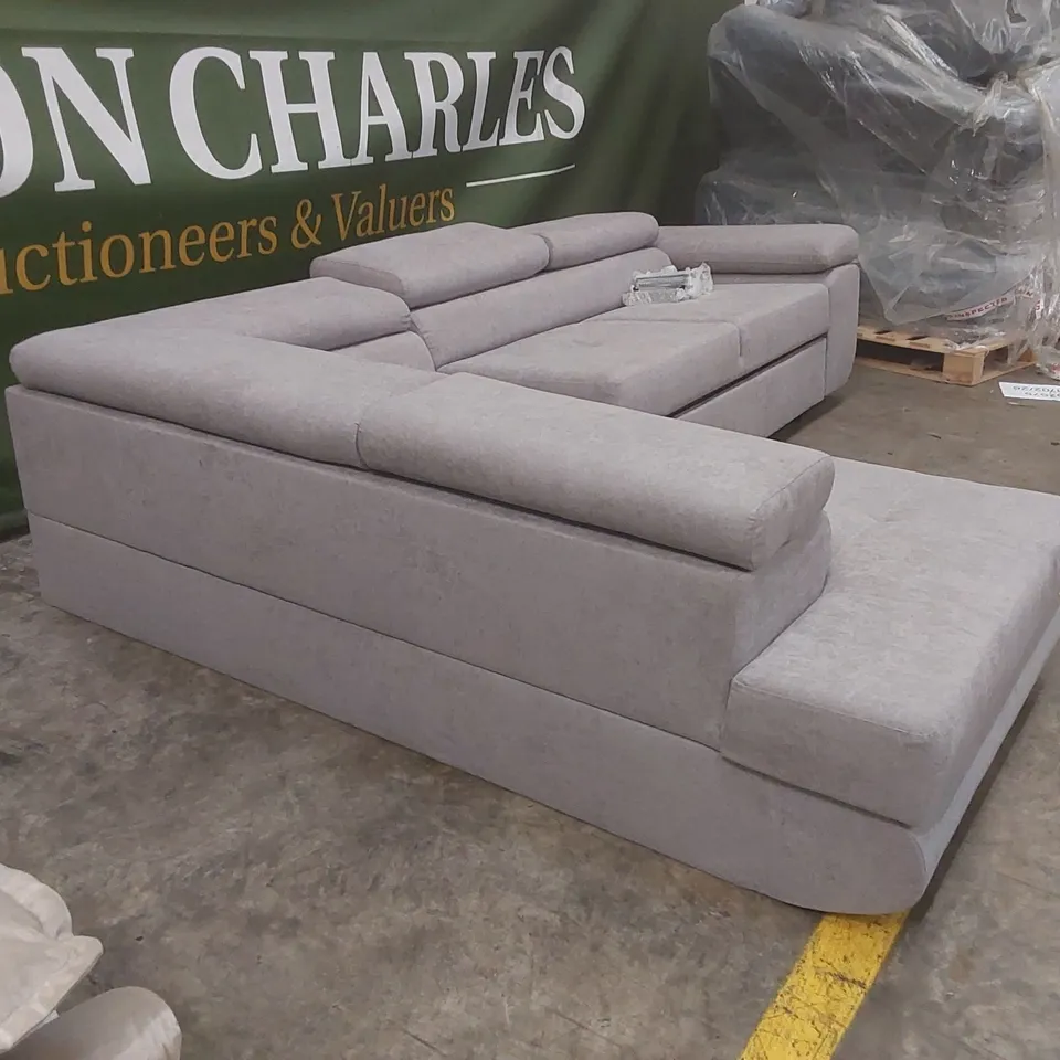 QUALITY DESIGNER FLAVIUS CORNER SOFA BED