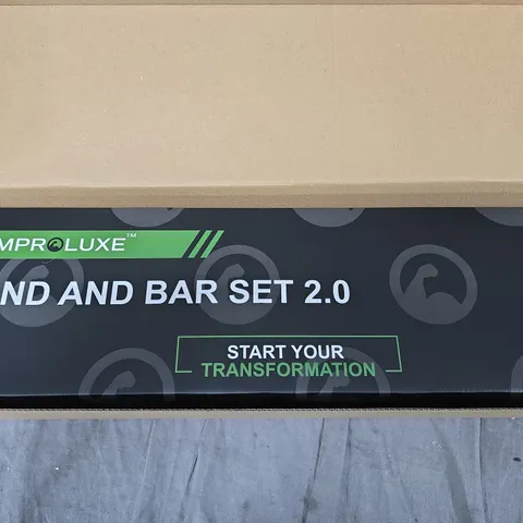 GYMPRO LUXE BAND AND BAR SET 2.0 – RESISTANCE TRAINING KIT