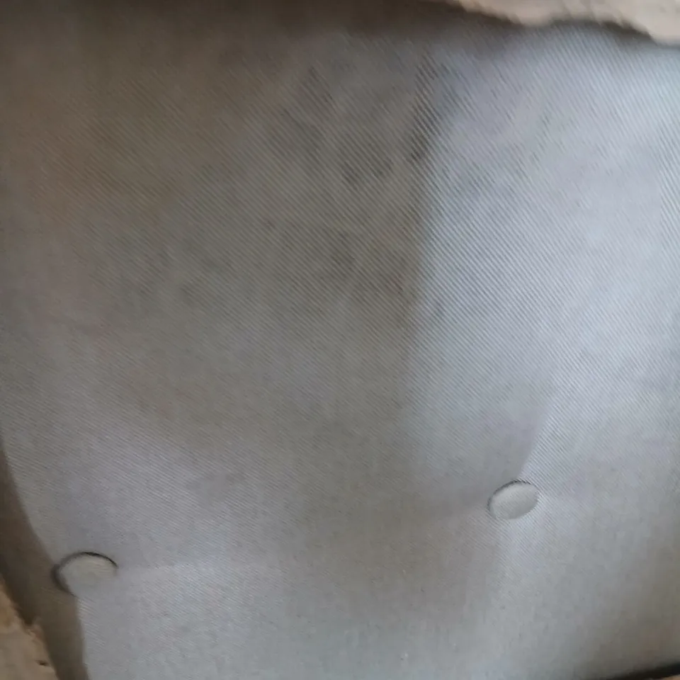 BOXED BEIGE HEADBOARD AND BED PARTS