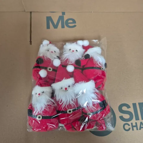BOX OF APPROX 144 GISELA GRAHAM LONDON SANTA CLAUS SHELF SITTERS