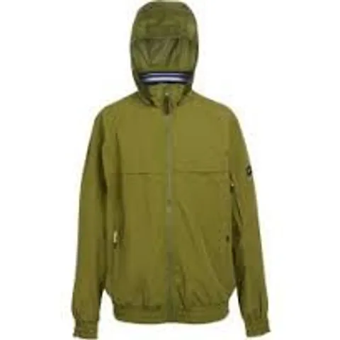 BRAND NEW REGATTA MEN'S BREATHABLE SHOREBAY WATERPROOF JACKET IN OLIVE BRANCH - UK L