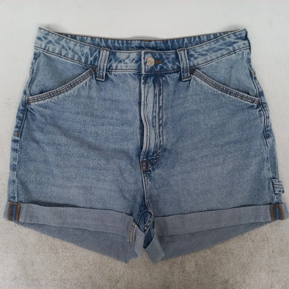 DIVIDED DENIM SHORTS IN BLUE SIZE EU 40