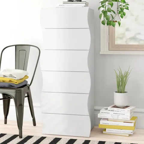 BOXED COLBIE 6 DRAWER 40CM W TALLBOY