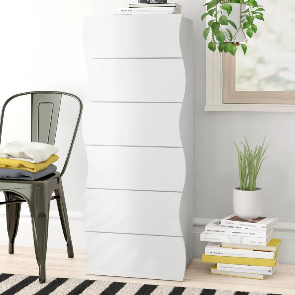 BOXED COLBIE 6 DRAWER 40CM W TALLBOY