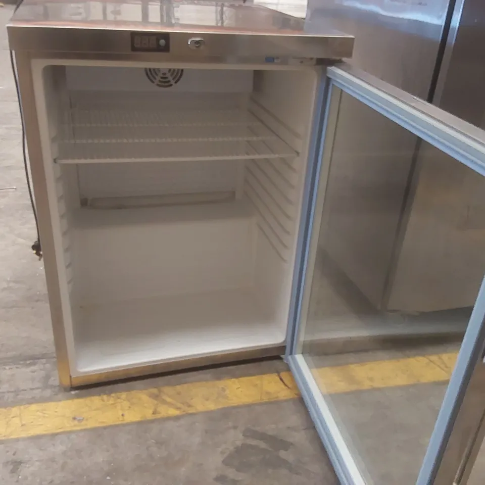 INTERLEVIN UR150GSS U/C DISPLAY FRIDGE