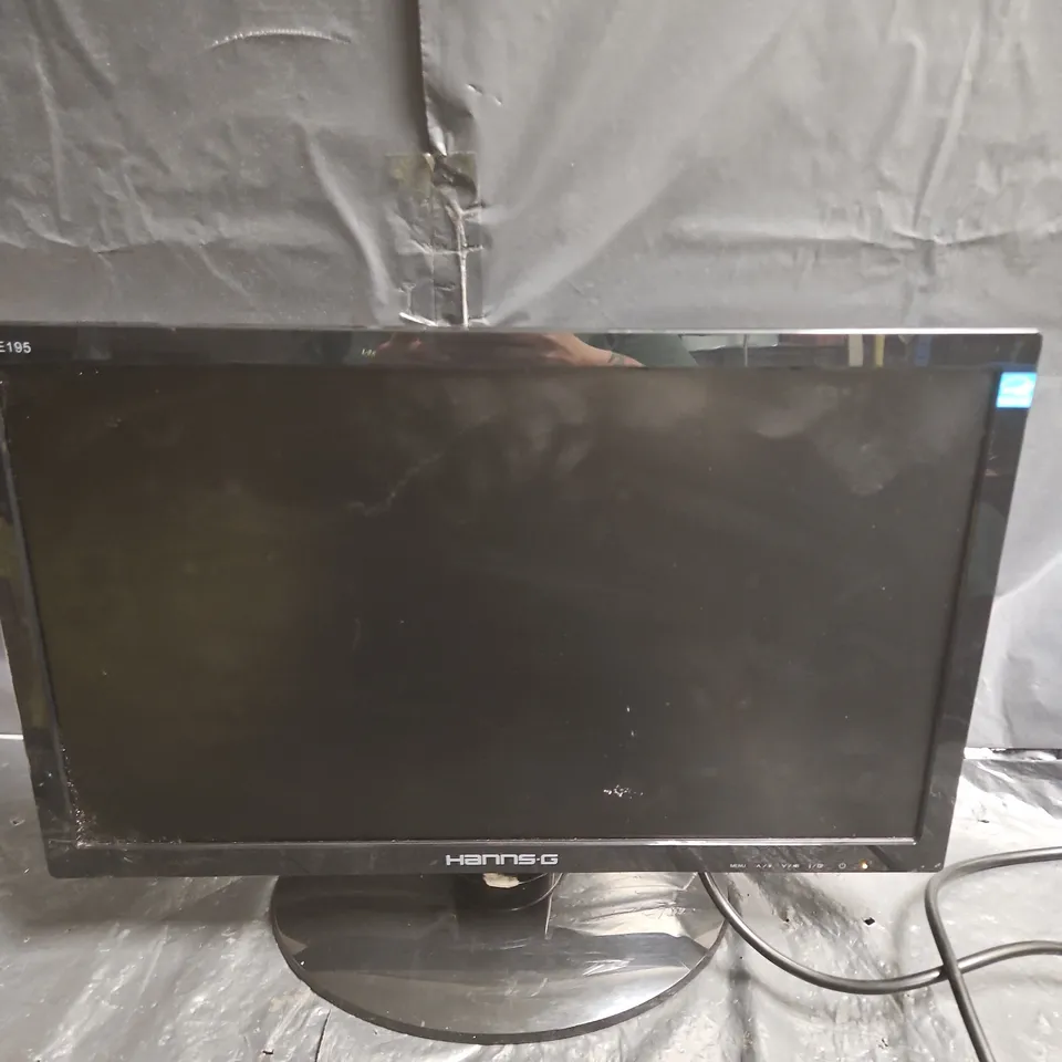HANNS.G HE195 MONITOR – BLACK LCD DISPLAY