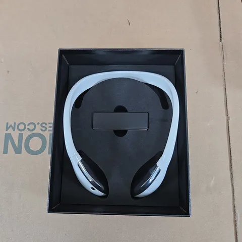 LUNAMOUR LUNALIFT DEFINE & CONTOUR EMS FACIAL DEVICE – WHITE HEADSET, BOXED