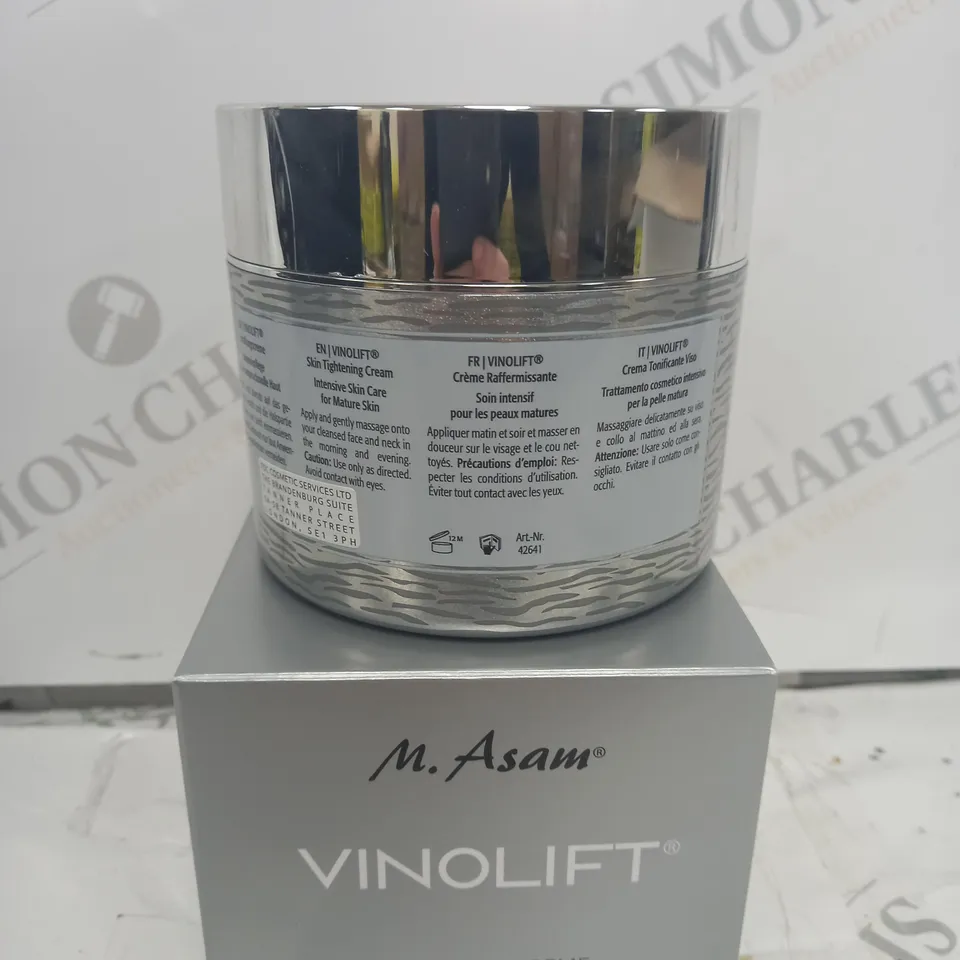 BOXED M. ASAN VINOLIFT SKIN TIGHTENING CREAM