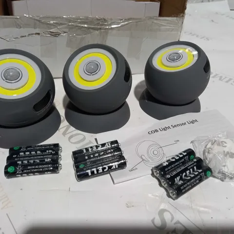 BELL & HOWELL SET OF BIONIC LIGHTS WITH MOTION SENSOR