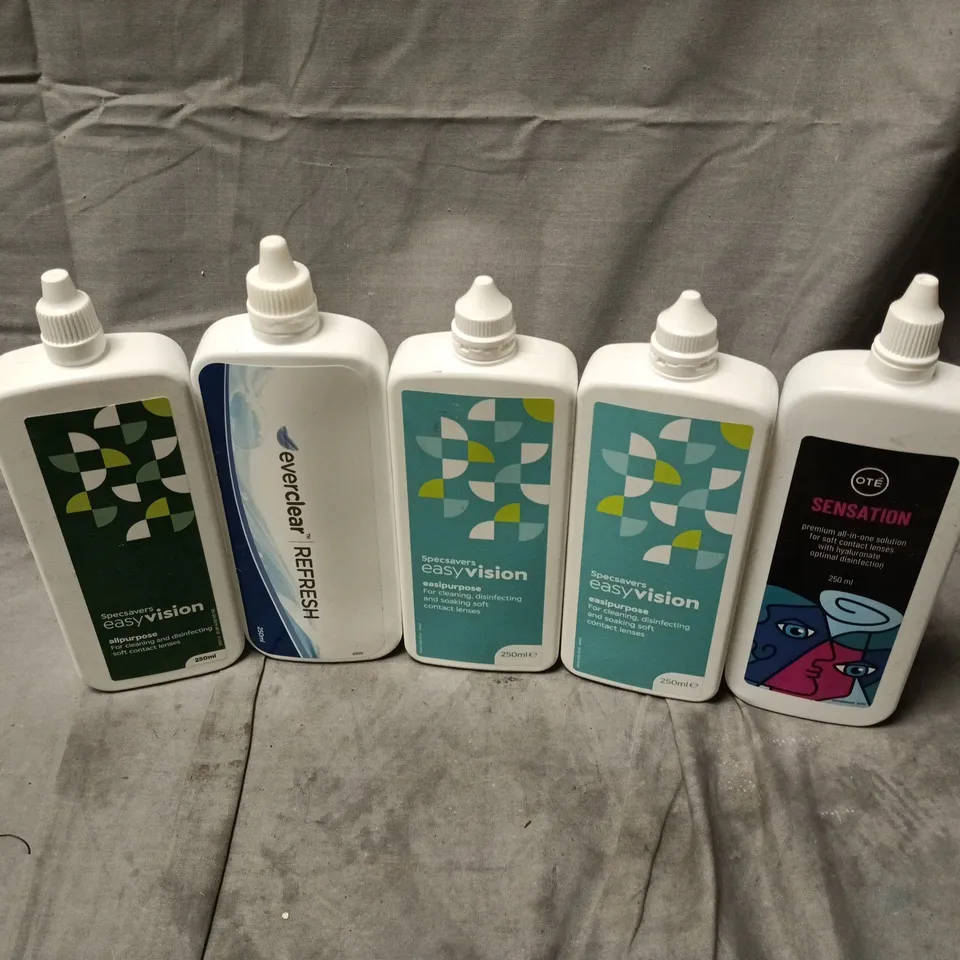 APPROXIMATELY 15 ASSORTED EYECARE & HEALTHCARE PRODUCTS TO INCLUDE SPECSAVERS EASYVISION, OTE SENSATION, EVERCLEAR FREFRESH, ETC - COLLECTION ONLY