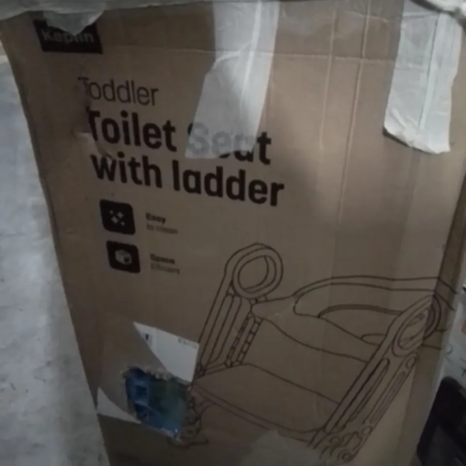 BOXED KEPLIN TODDLER TOILET SEAT WITH LADDER 