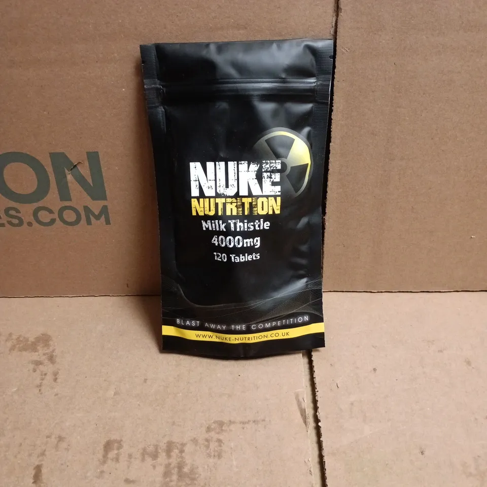 NUKE NUTRITION MILK THISTLE 4000MG 120 TABLETS