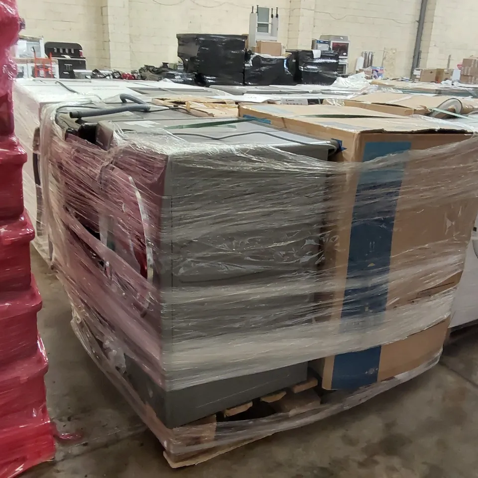 PALLET OF APPROXIMATELY 4 UNPROCESSED RAW RETURN WHITE GOODS TO INCLUDE;