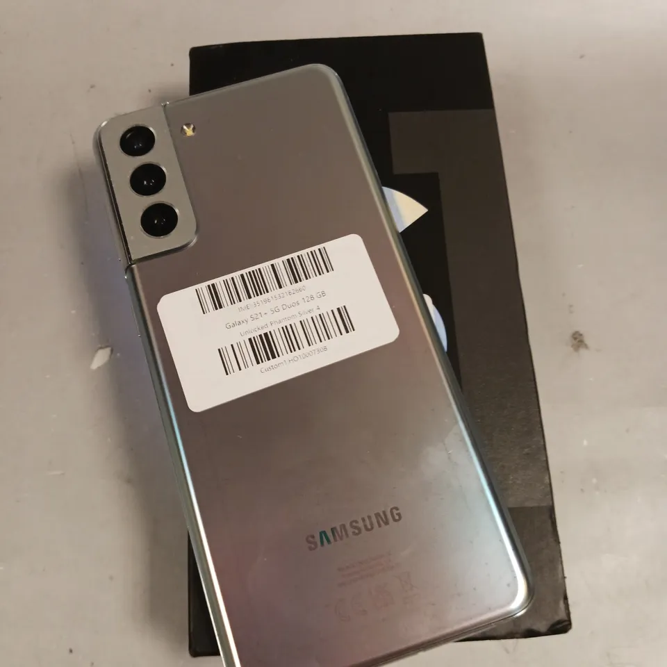 BOXED SAMSUNG GALAXY S21+ SMARTPHONE 