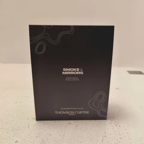 BOXED THOMSON CARTER SMOKE & MIRRORS EAU DE PARFUM - 50ML