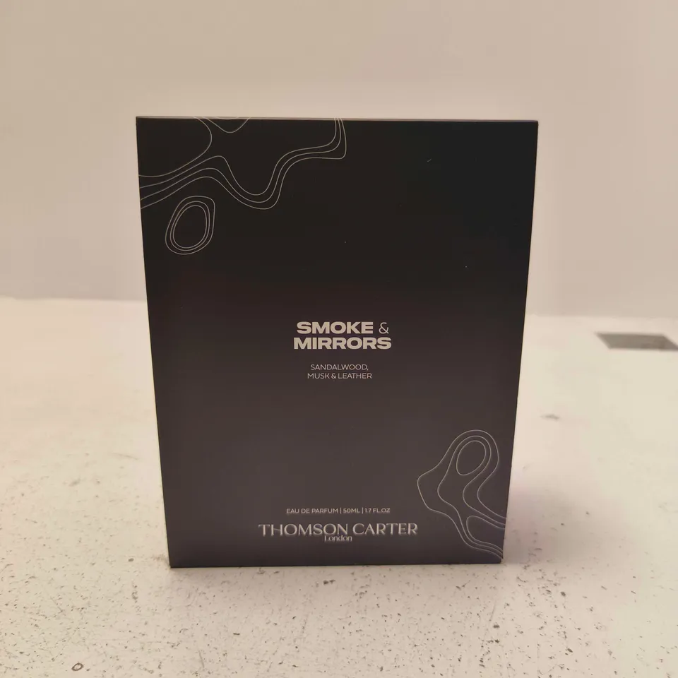 BOXED THOMSON CARTER SMOKE & MIRRORS EAU DE PARFUM - 50ML