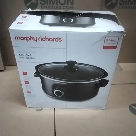 BOXED MORPHY RICHARDS SEAR AND STEW 3.5L SLOW COOKER 1568101