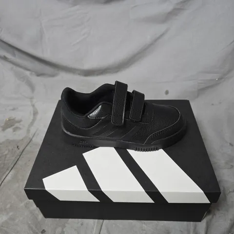 ADIDAS KIDS' BLACK VELCRO STRAP SNEAKERS KIDS SIZE 1