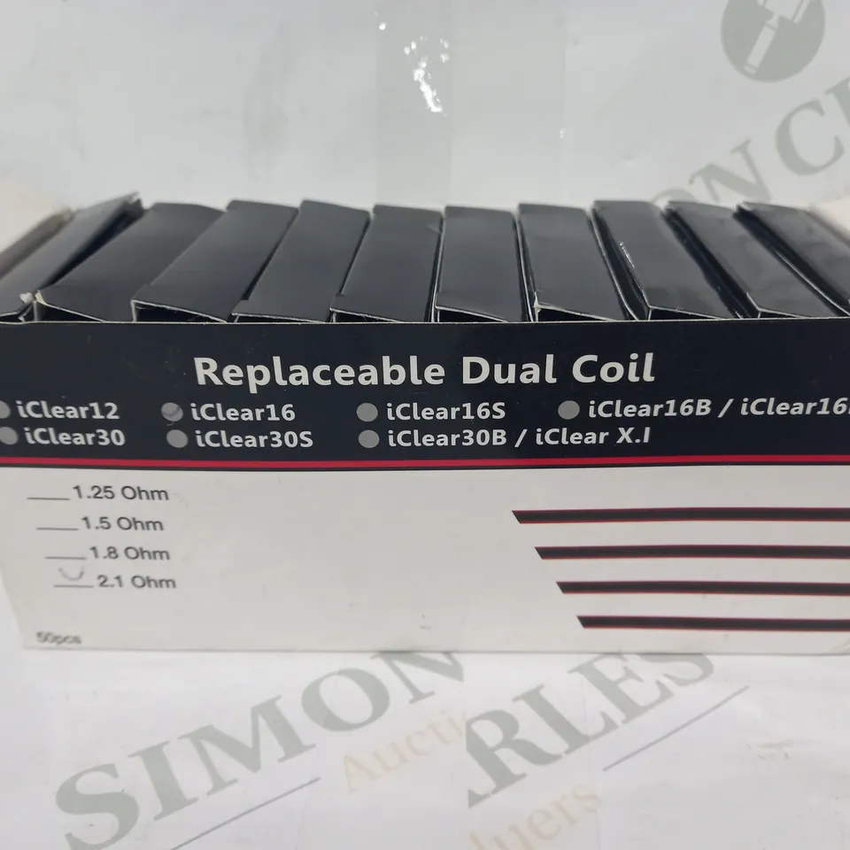 INNOKIN PACK OF APPROXIMATELY 50 REPLACEABLE ICLEAR16 DUAL COILS 2.1OHM