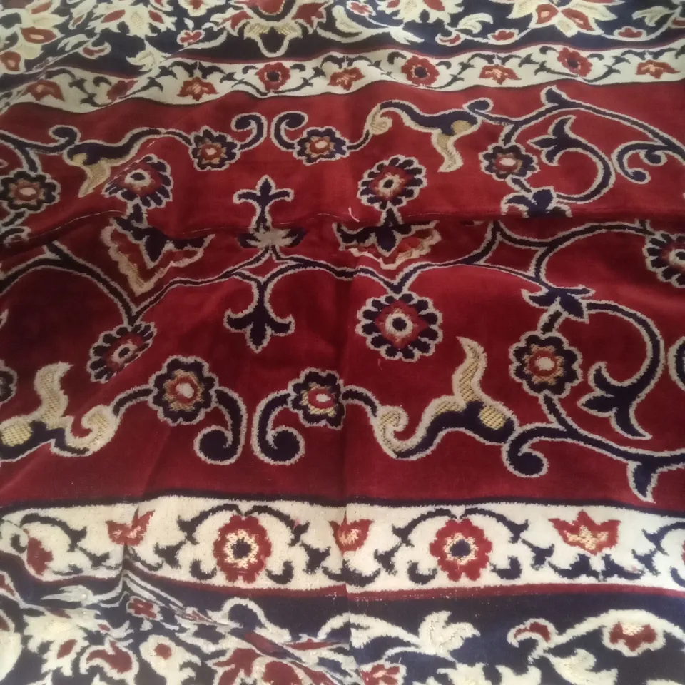 MAJEWSKI TUFTED RED/BLACK RUG 195X290CM