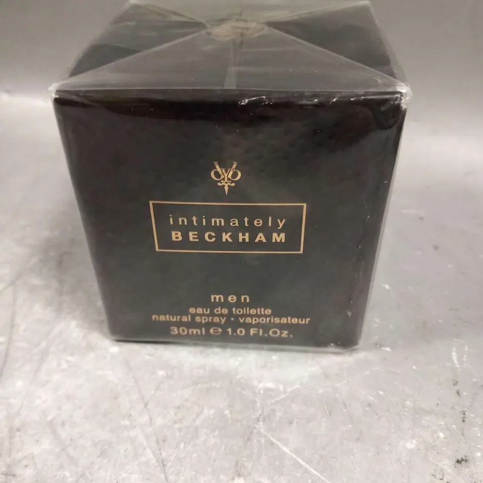 BOXED AND SEALED INTIMATELY BECKHAM MEN EAU DE TOILETTE 30ML