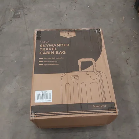 BOXED LUGG TRAVEL CABIN BAG