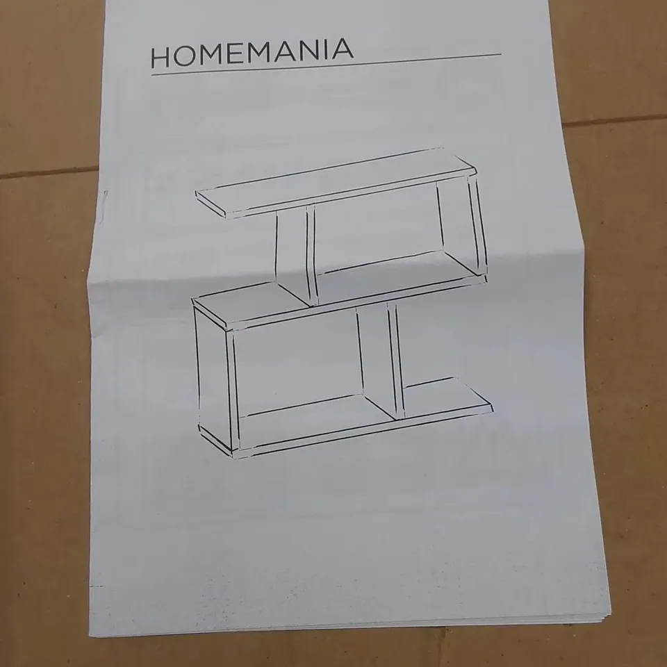 BOXED HOMEMANIA COFFEE TABLE IN SAPPHIRE AND OAK