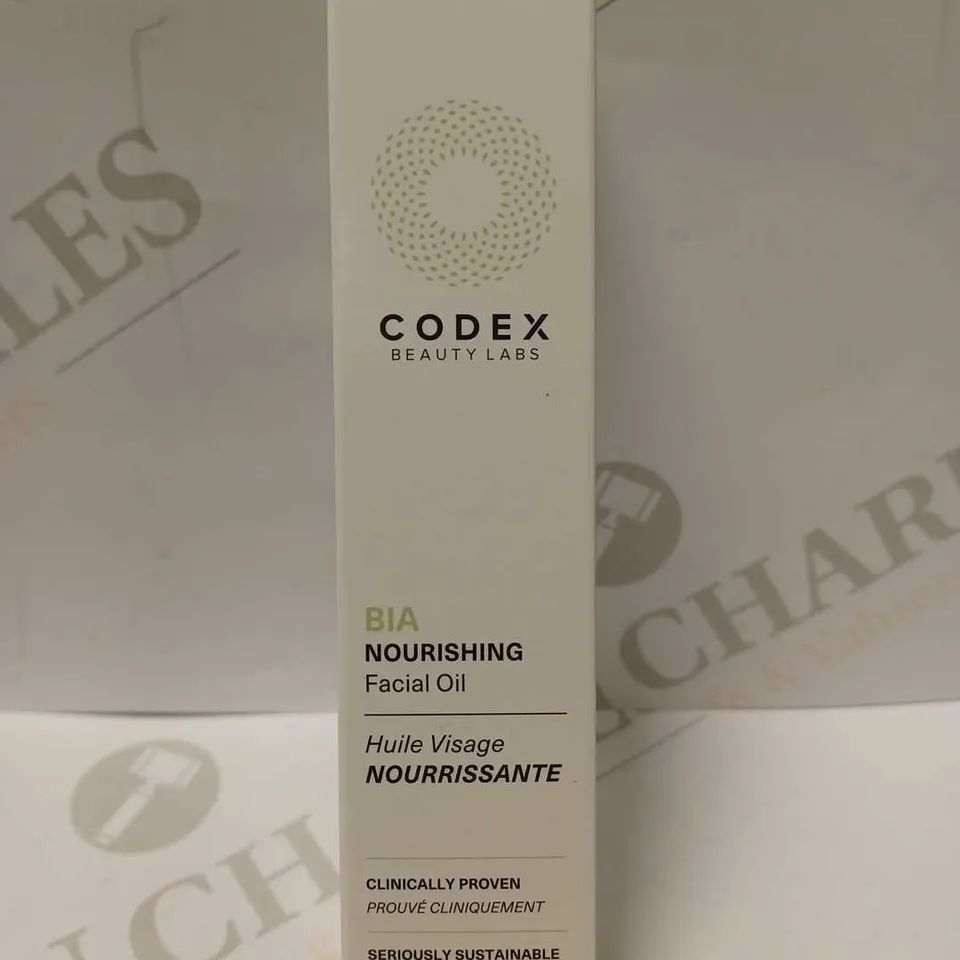CODEX BIA NOURISHING FACIAL OIL 30ML 