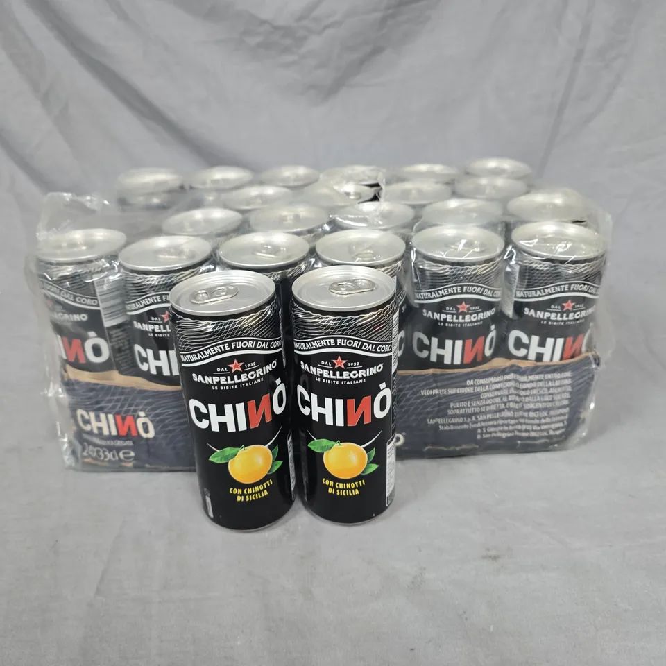 LOT OF 23 S.PELLEGRINO CHINO DRINKS