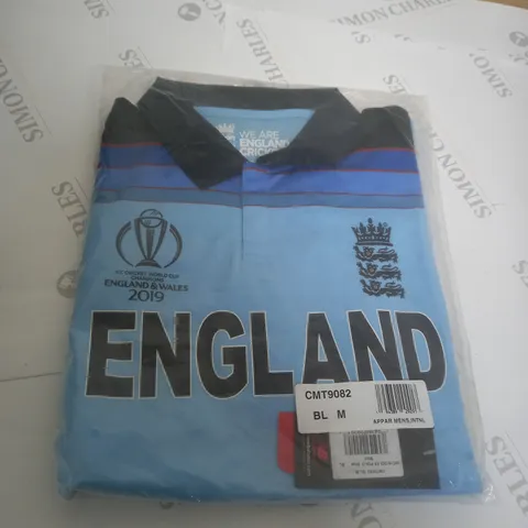 ENGLAND CRICKET TEE SIZE M