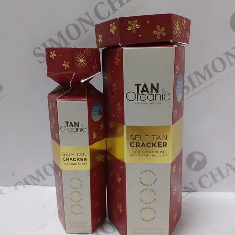BOX OF 4 TANORGANIC SELF-TAN CRACKERS