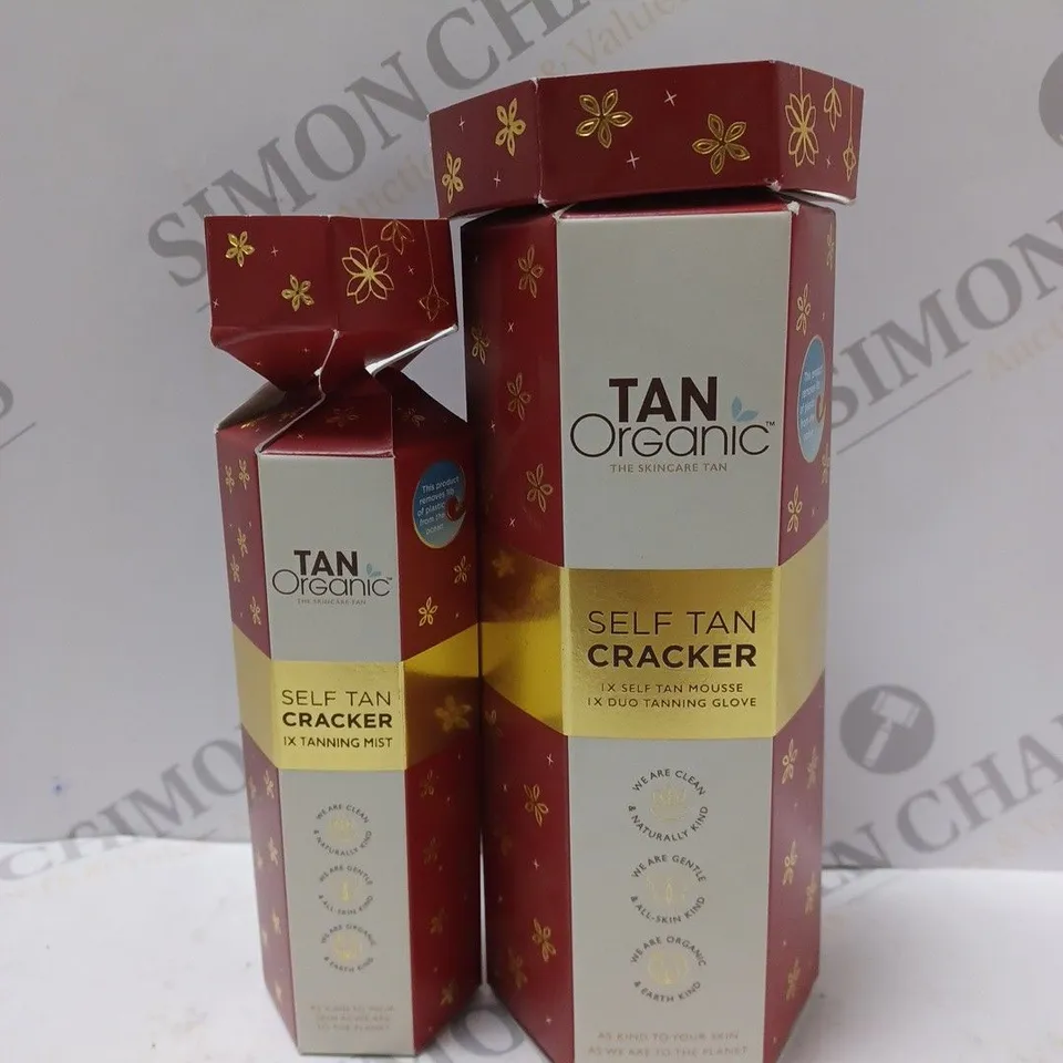 BOX OF 4 TANORGANIC SELF-TAN CRACKERS