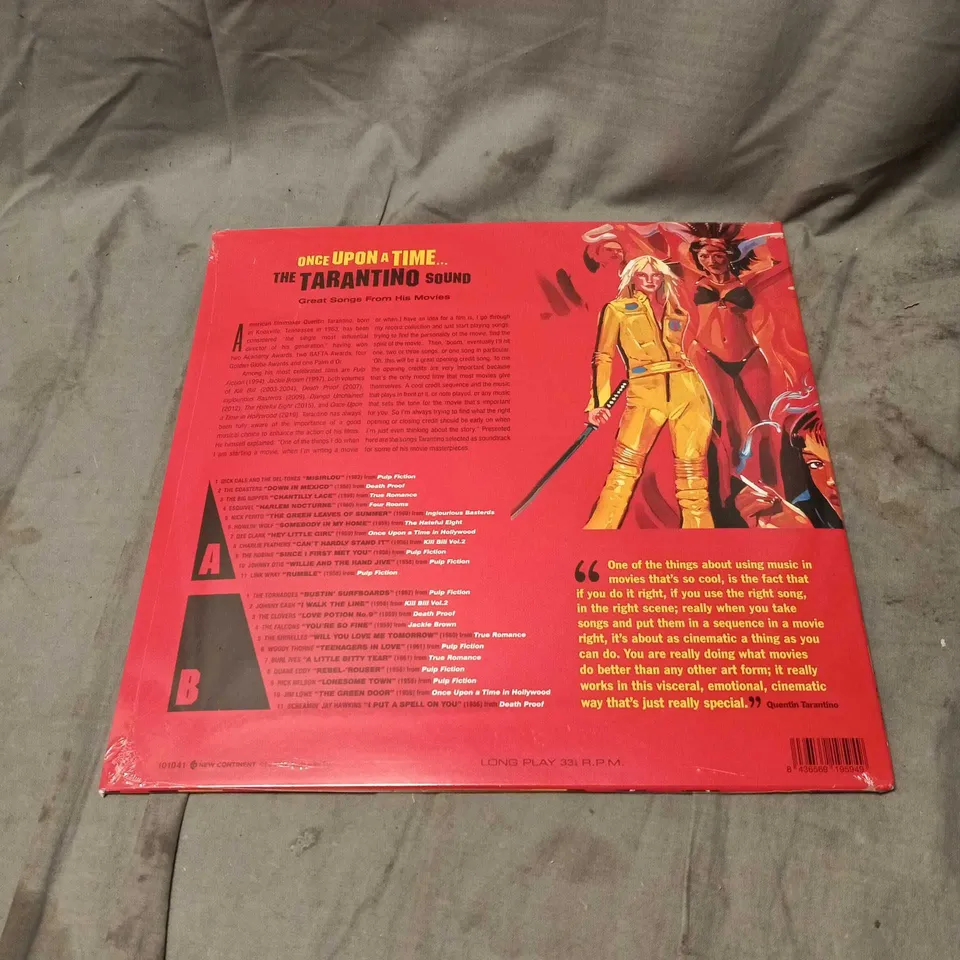 ONCE UPON A TIME... THE TARANTINO SOUND – GREAT SONGS FROM HIS MOVIES (VINYL LP)