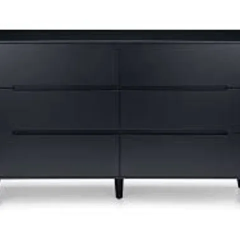 BOXED ALICIA 6 DRAWER WIDE CHEST - ANTHRACITE (2 BOXES)