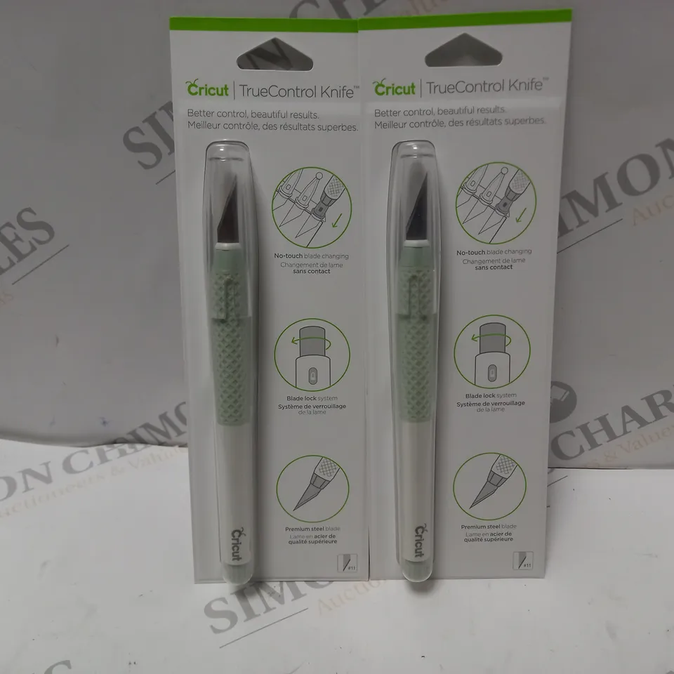 LARGE QUANTITY OF CRICUT TRUECONTROL KNIVES - COLLECTION ONLY
