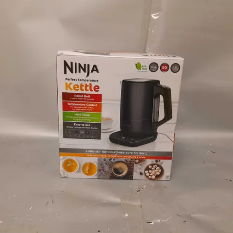 BOXED NINJA PERFECT TEMPERATURE KETTLE KT200UK
