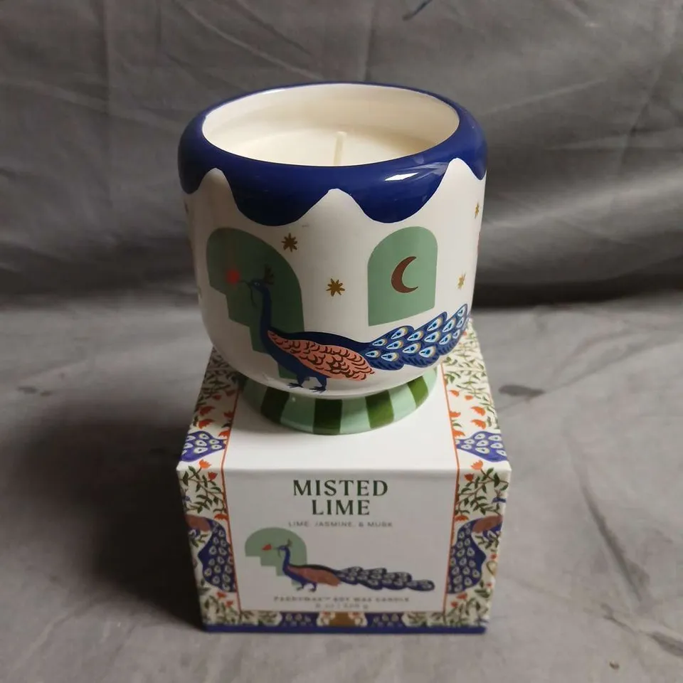 PADDYWAX MISTED LIME SOY WAX CANDLE 